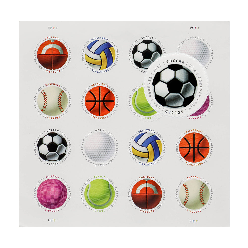 100Pcs 2017 US Have a ball Forever Stamps