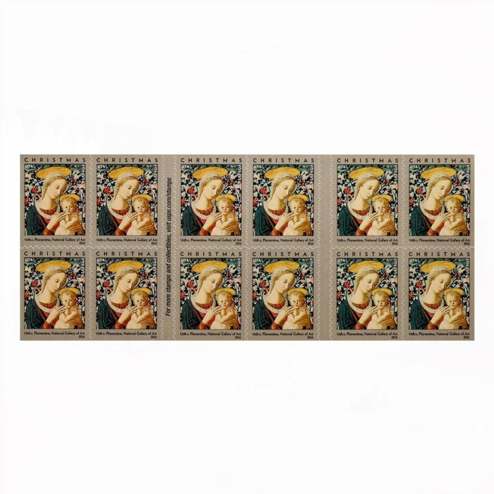 100Pcs 2016 US Florentine Madonna and Child Forever Stamps