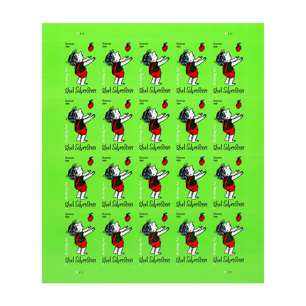 100Pcs 2022 US Shel Silverstein First Class Postage Stamps
