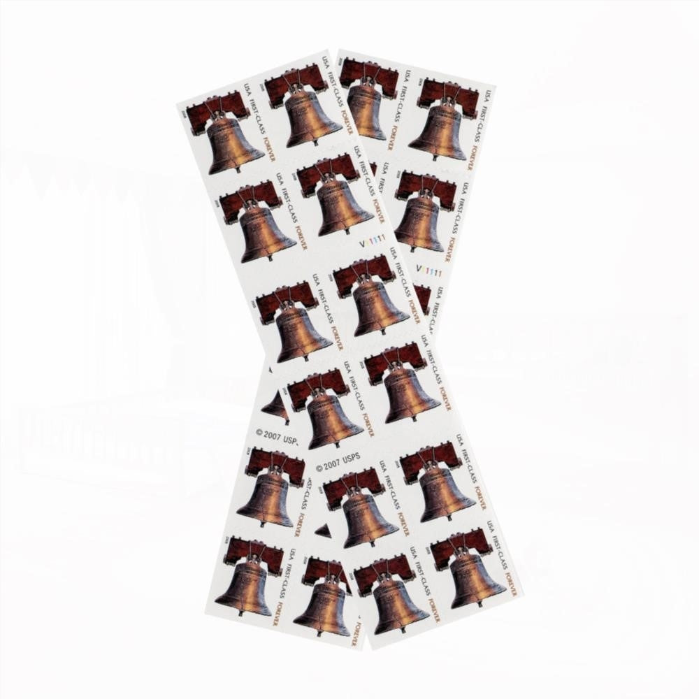 100Pcs 2007 US Liberty Bell Forever Stamps