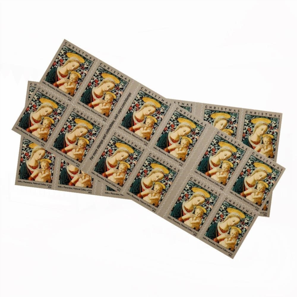100Pcs 2016 US Florentine Madonna and Child Forever Stamps