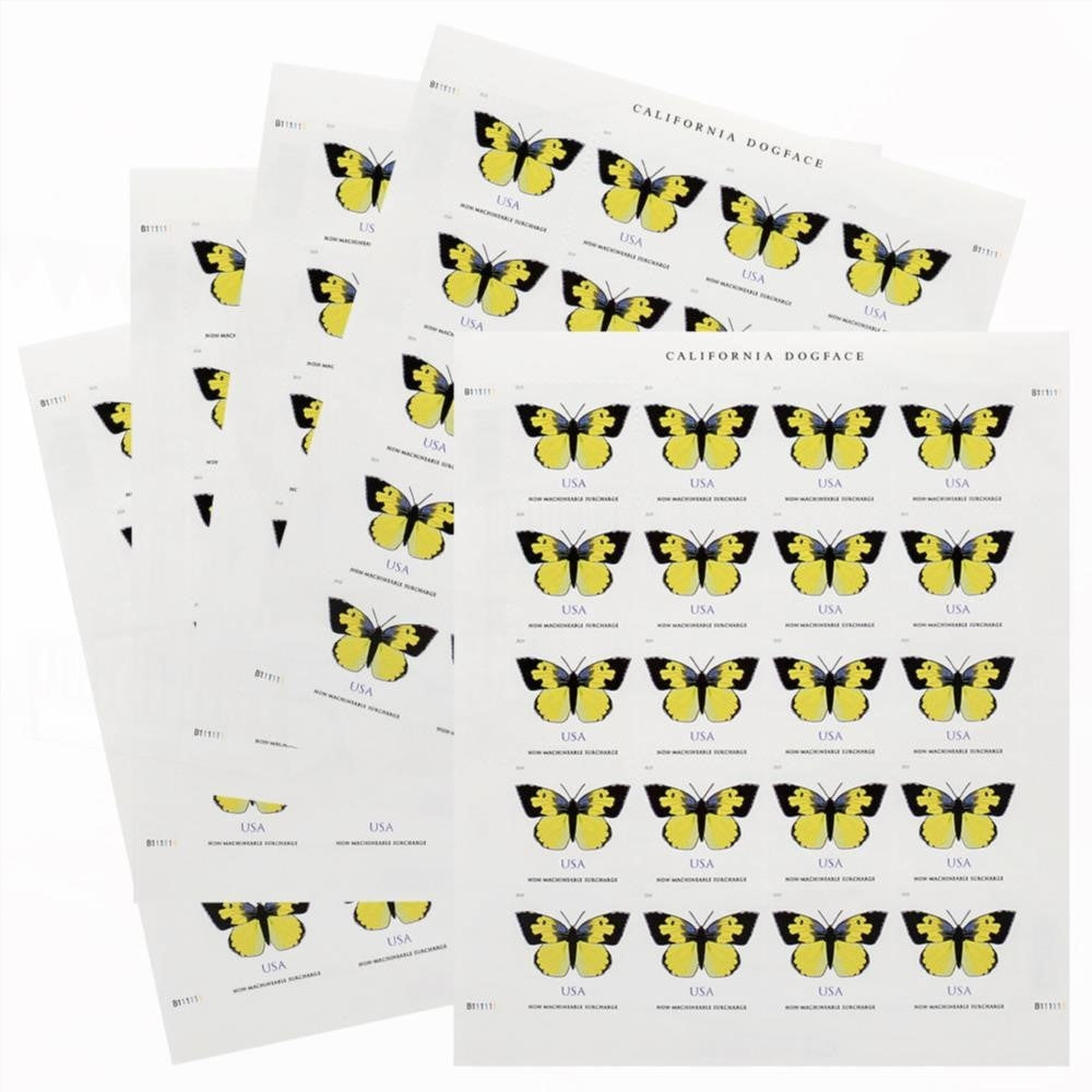 100Pcs 2019 US California Dogface Forever Stamps
