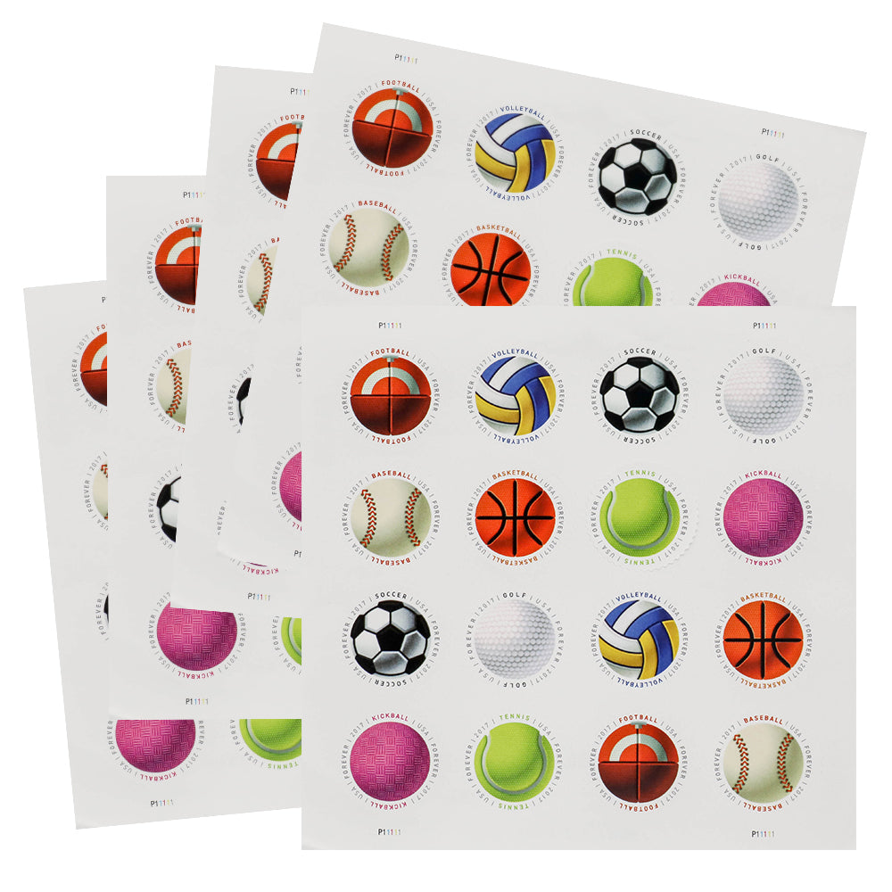 100Pcs 2017 US Have a ball Forever Stamps