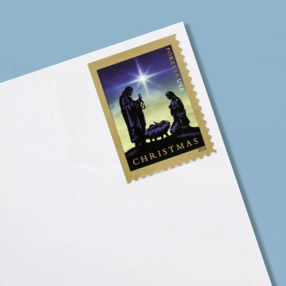 100Pcs 2016 US Nativity Forever First Class Postage Stamps