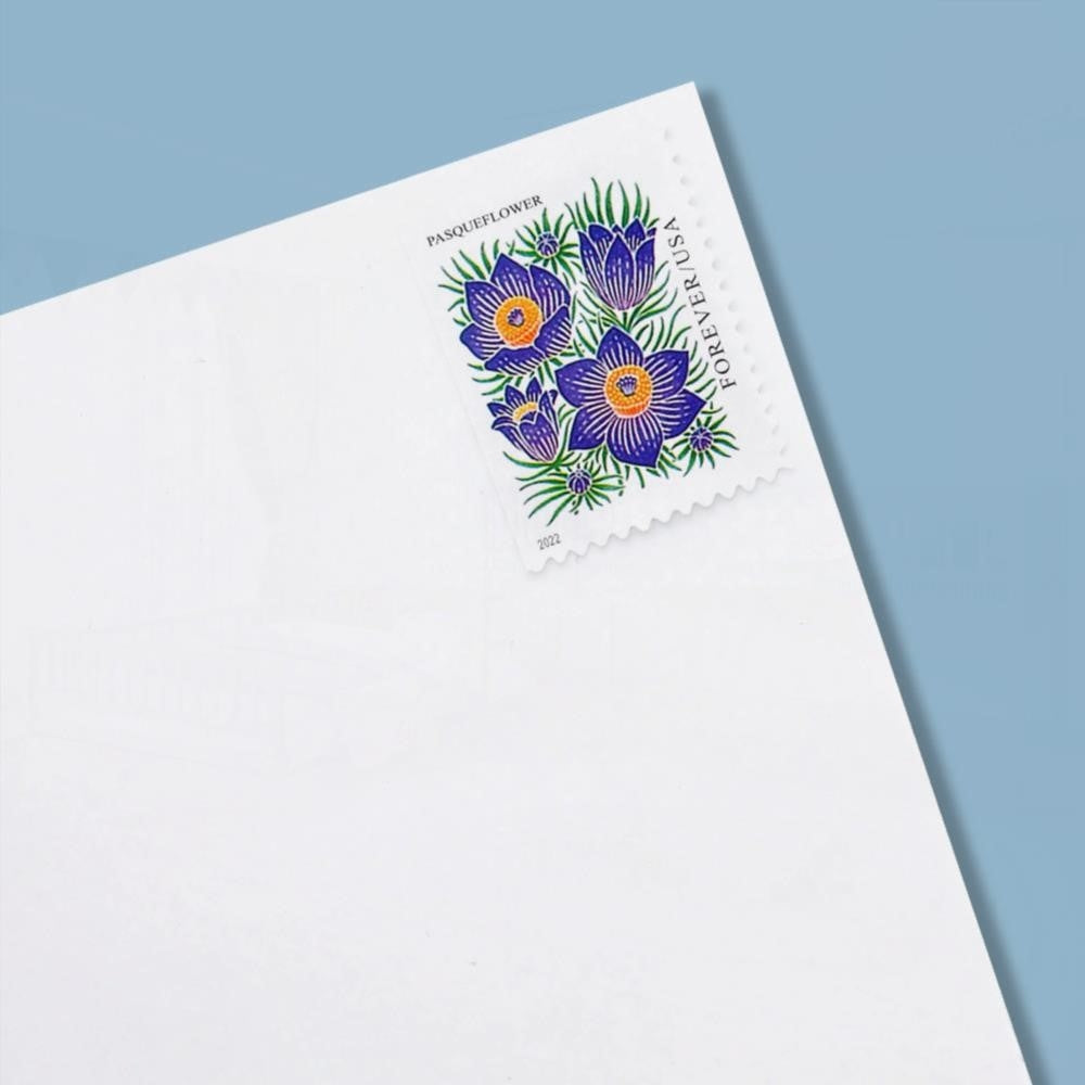 100Pcs 2022 US Mountain Flora Forever Stamps