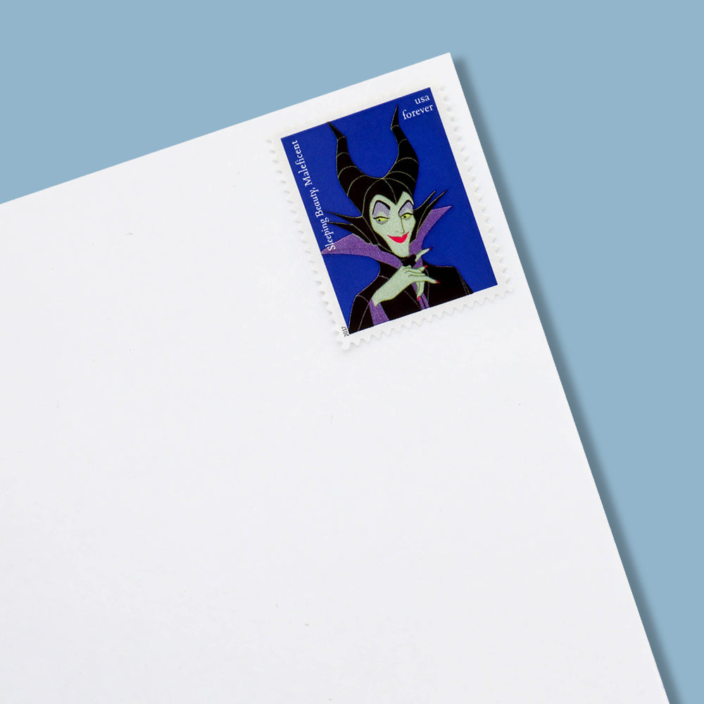 100Pcs 2017 Walt Disney Villains Forever First Class Postage Stamps