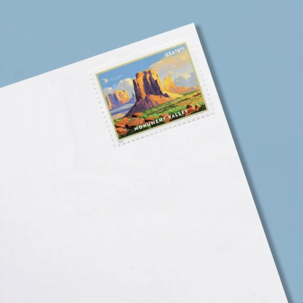 20Pcs 2022 US STAMPS Monument Valley Priority Mail ¡§C American Landmarks Series