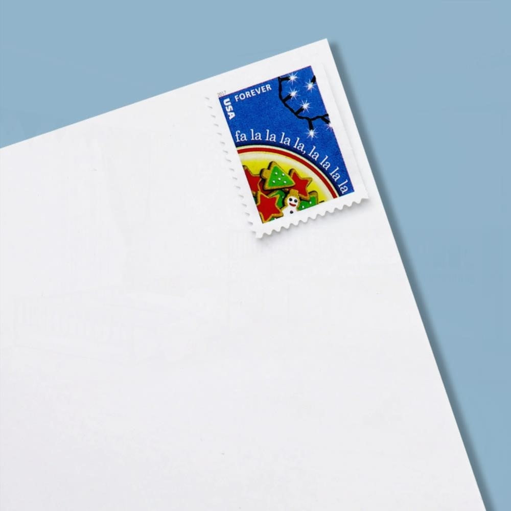 100Pcs 2017 US Forever Stamps Christmas Carols Booklet