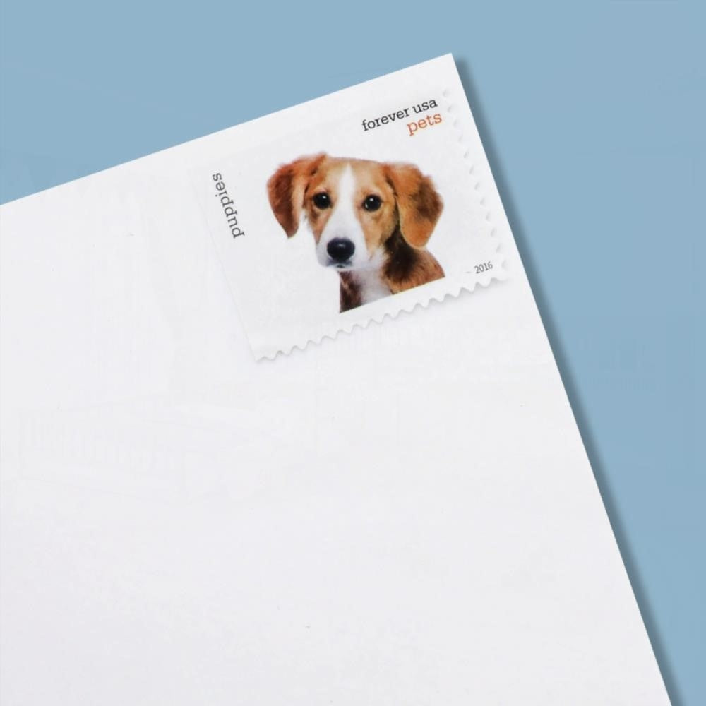 100Pcs 2016 US Pets Forever Stamps