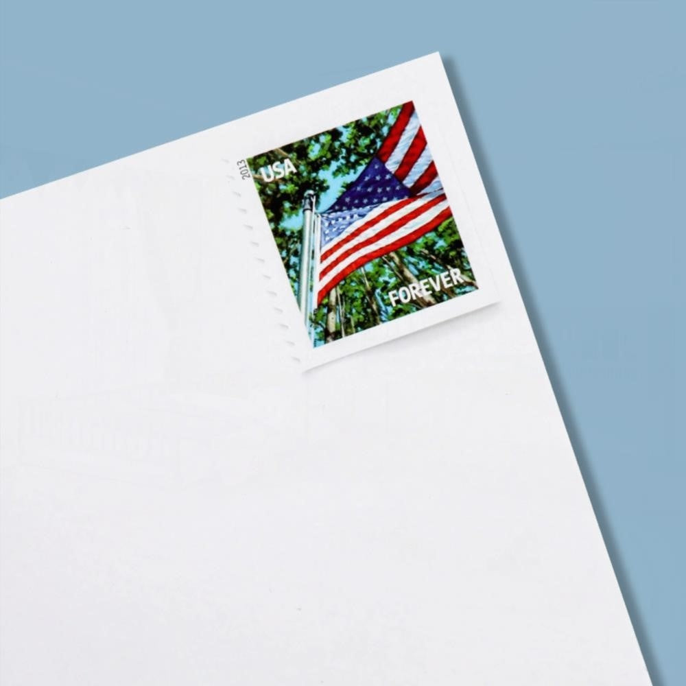 100Pcs 2013 US Flag for All Seasons First-Class Forever Stamp