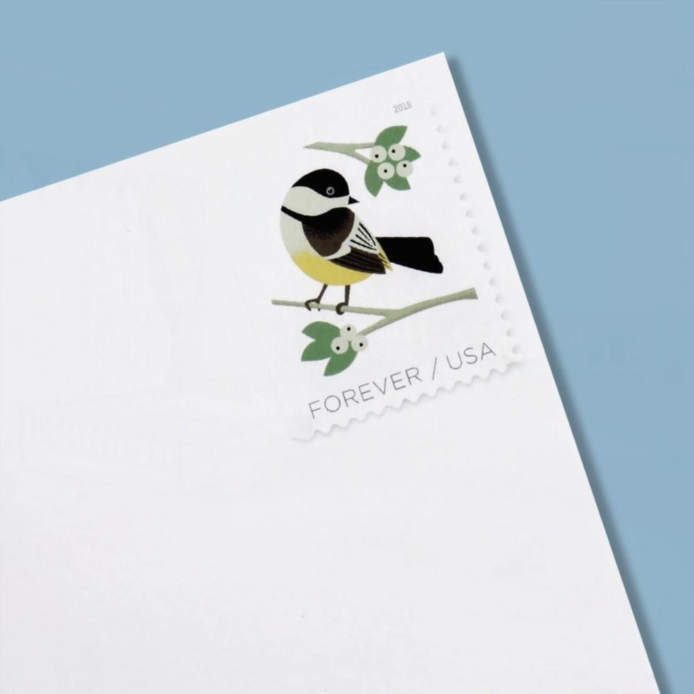 100Pcs 2018 US First-Class Forever Stamp - Birds in Winter