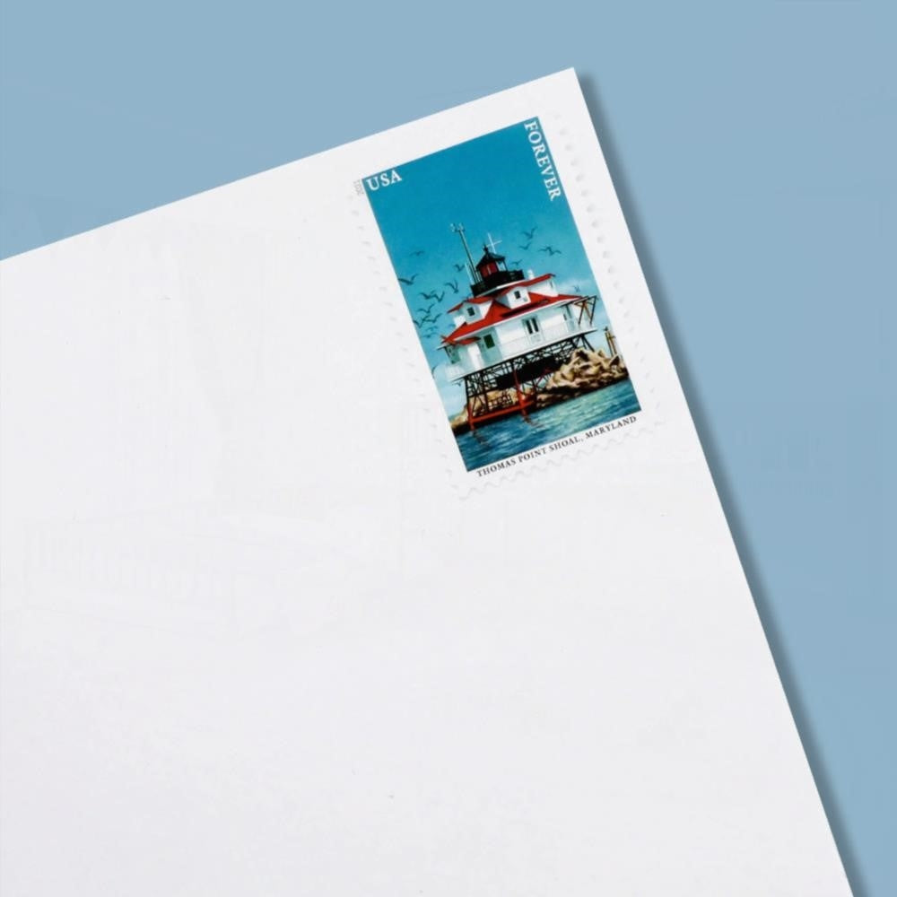 100Pcs 2021 US Lighthouse Forever Stamps