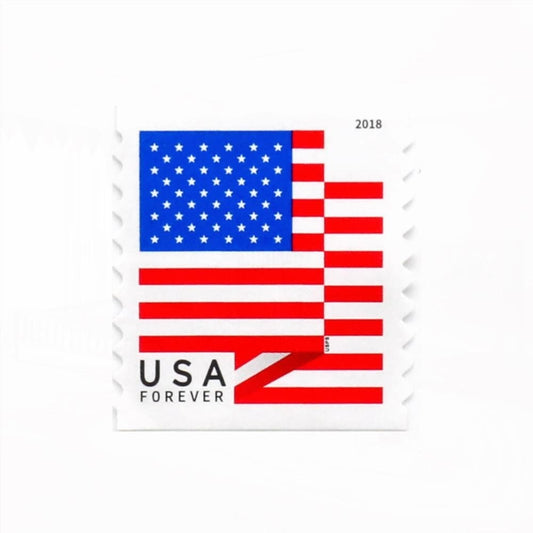 100Pcs 2018 U.S. Flag Forever First-Class Postage Stamps