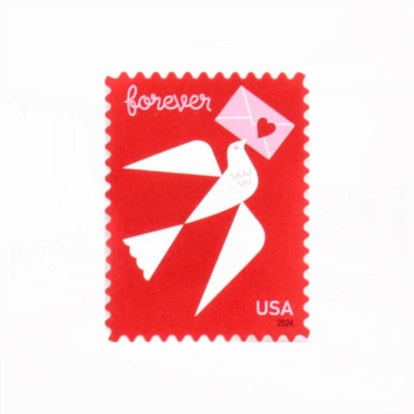 100Pcs 2024  US Love First-Class Mail Forever Postage Stamps