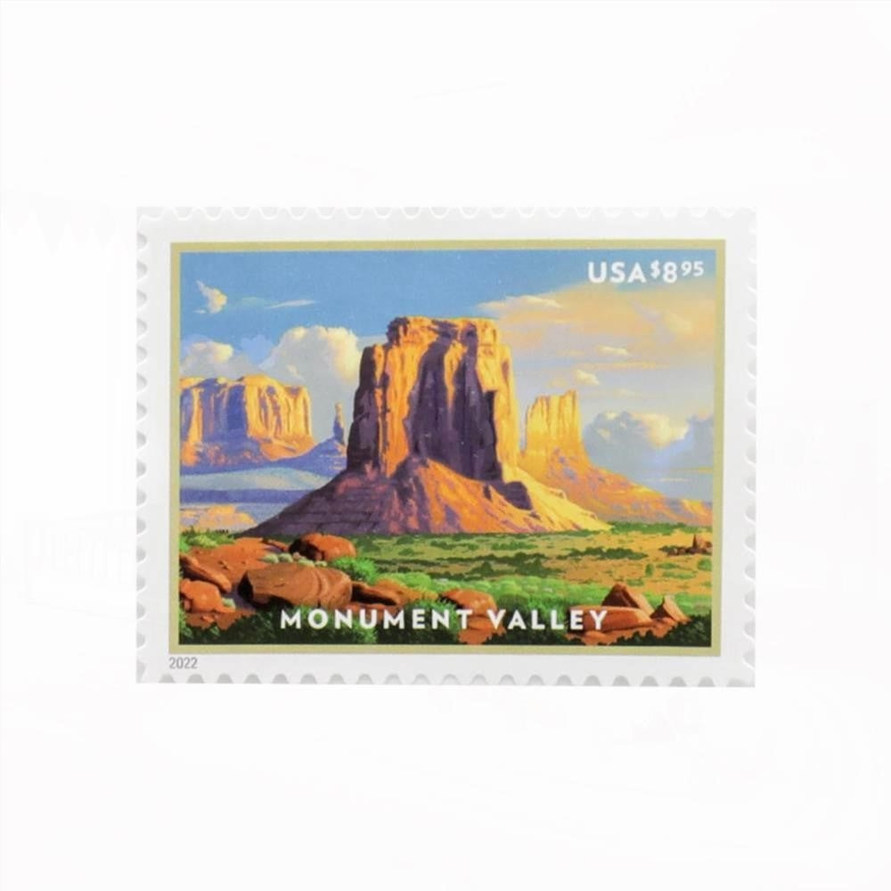 20Pcs 2022 US STAMPS Monument Valley Priority Mail ¡§C American Landmarks Series