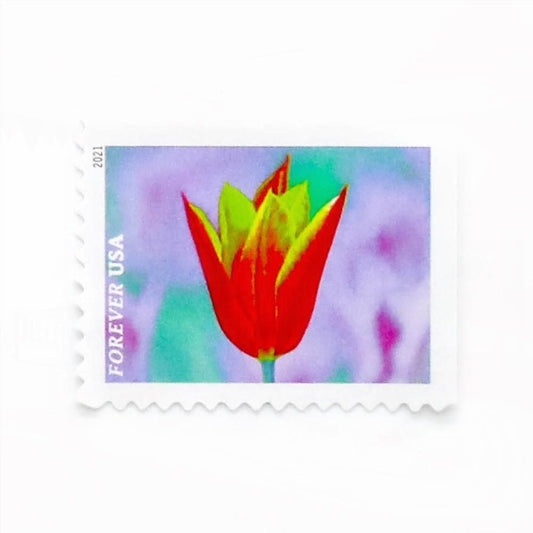 100Pcs 2021 U.S. Garden Beauty Forever Postage Stamps