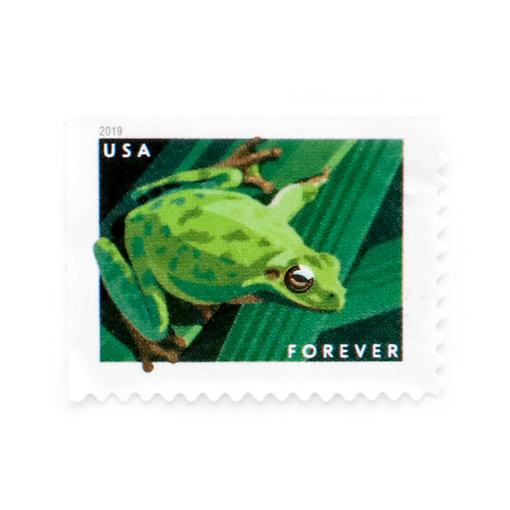 100Pcs 2019 US Frogs Forever Stamps