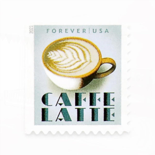 100Pcs 2021 U.S. Espresso Drinks Forever Postage Stamps