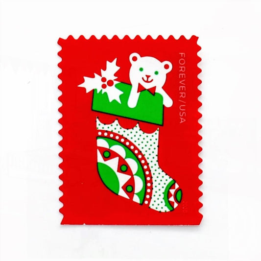 100Pcs 2020 US Christmas Holiday Delights Forever Postage Stamps