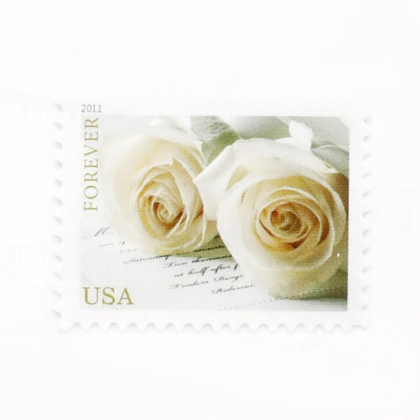 100Pcs 2011 US First-Class Forever Stamp - Wedding Roses