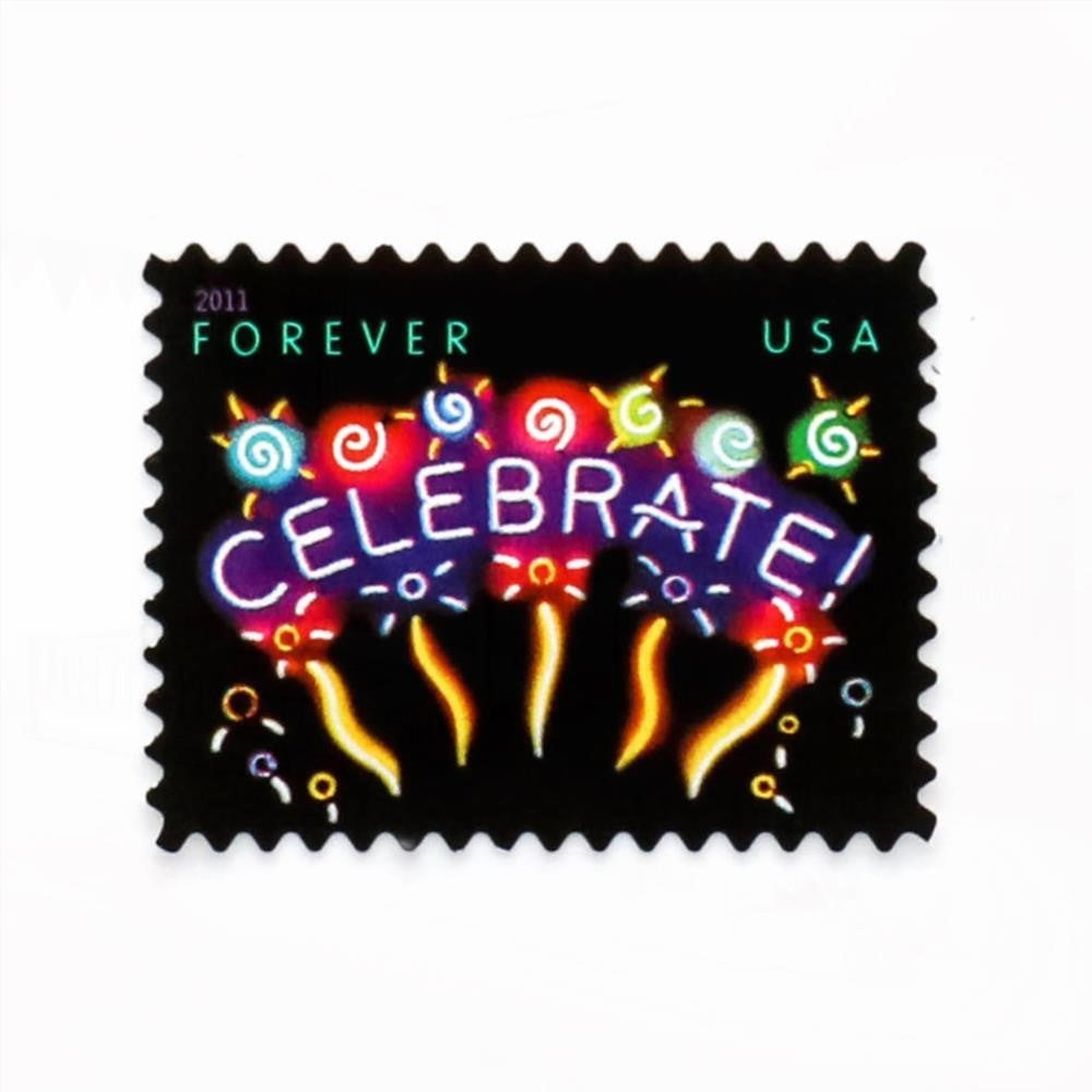 100Pcs 2011 US Wedding CELEBRATE Forever Stamps