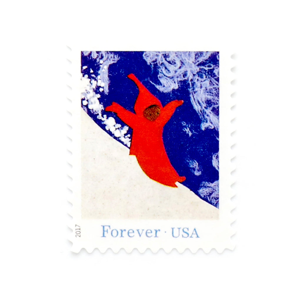 100Pcs 2017 US Snowy Day Forever Postage Stamps