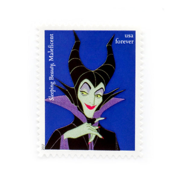 100Pcs 2017 Walt Disney Villains Forever First Class Postage Stamps