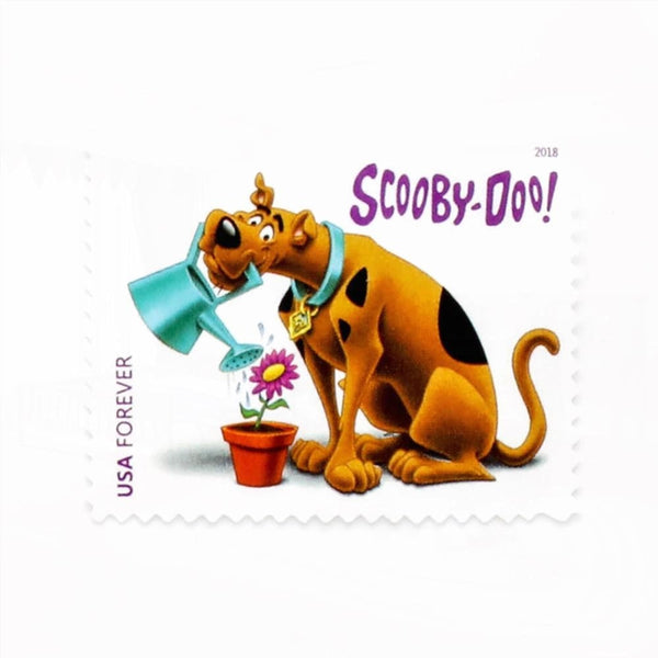 60Pcs 2018 US FirstClass Scooby-Doo Forever Stamps Panes