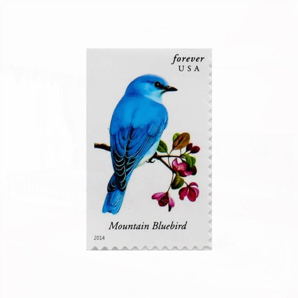 100Pcs 2014 US Imperforate Songbirds Forever First Class Postage Stamps
