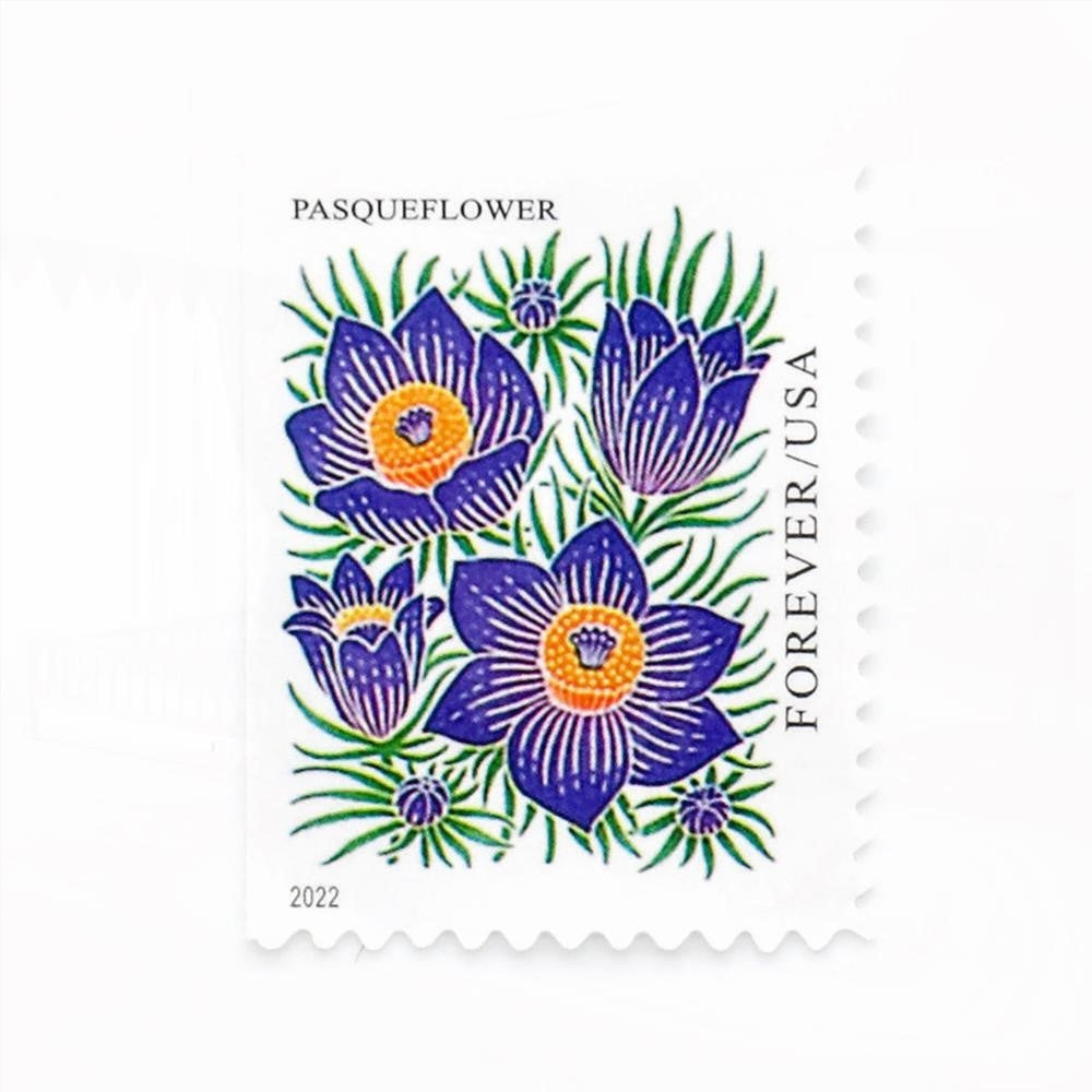 100Pcs 2022 US Mountain Flora Forever Stamps