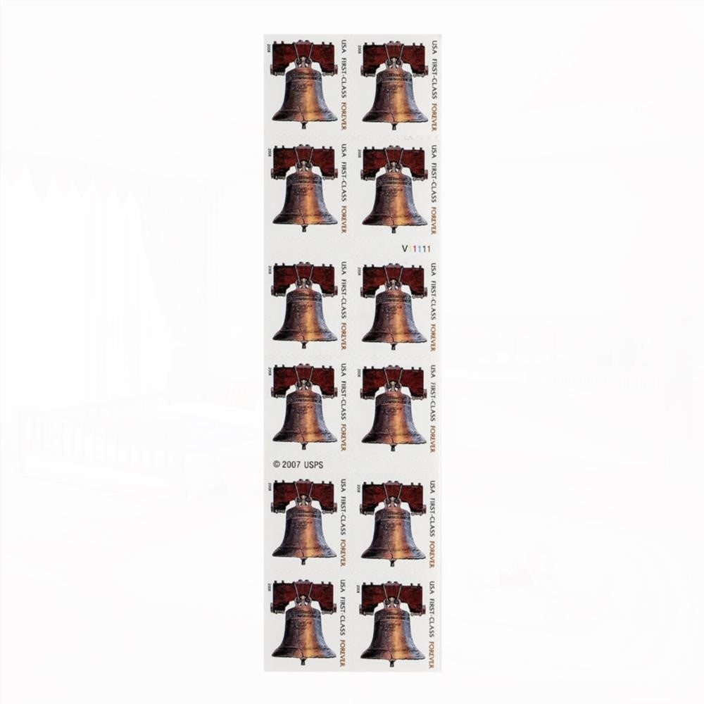 100Pcs 2007 US Liberty Bell Forever Stamps