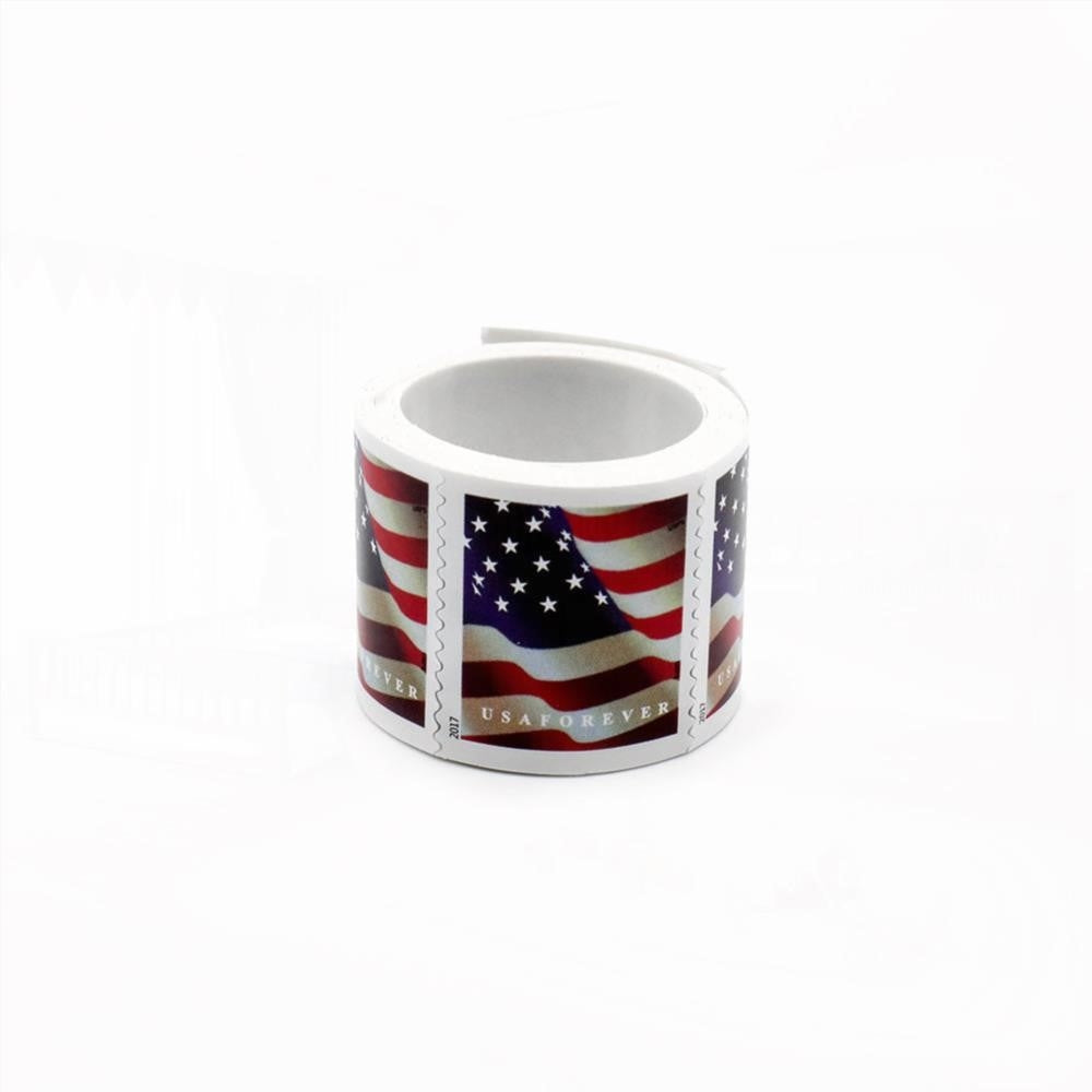 100Pcs Booklet 2017 US Flag Forever First-Class Rate Stamps