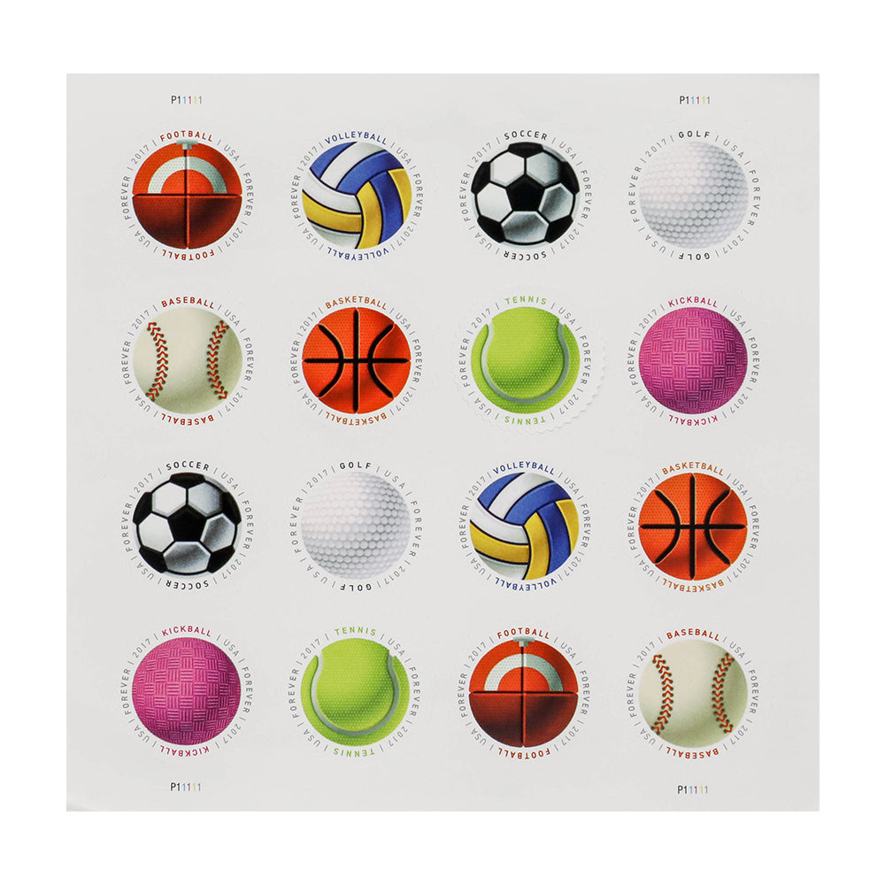 100Pcs 2017 US Have a ball Forever Stamps
