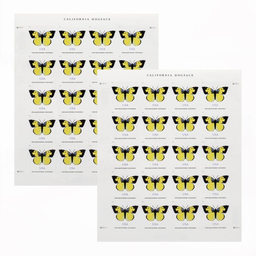 100Pcs 2019 US California Dogface Forever Stamps