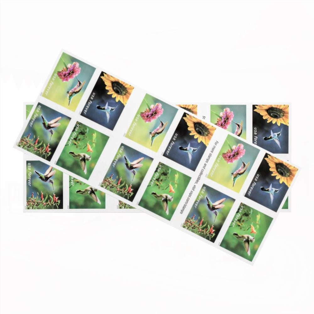 100Pcs 2024 Garden Delights Forever First Class Postage Stamps