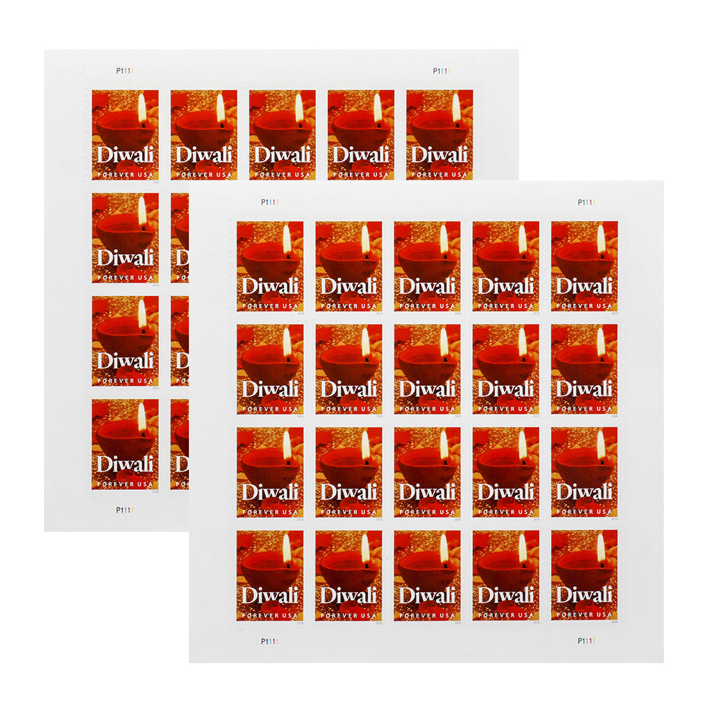 100Pcs 2016 US Diwali Celebration First Class Postage Stamps