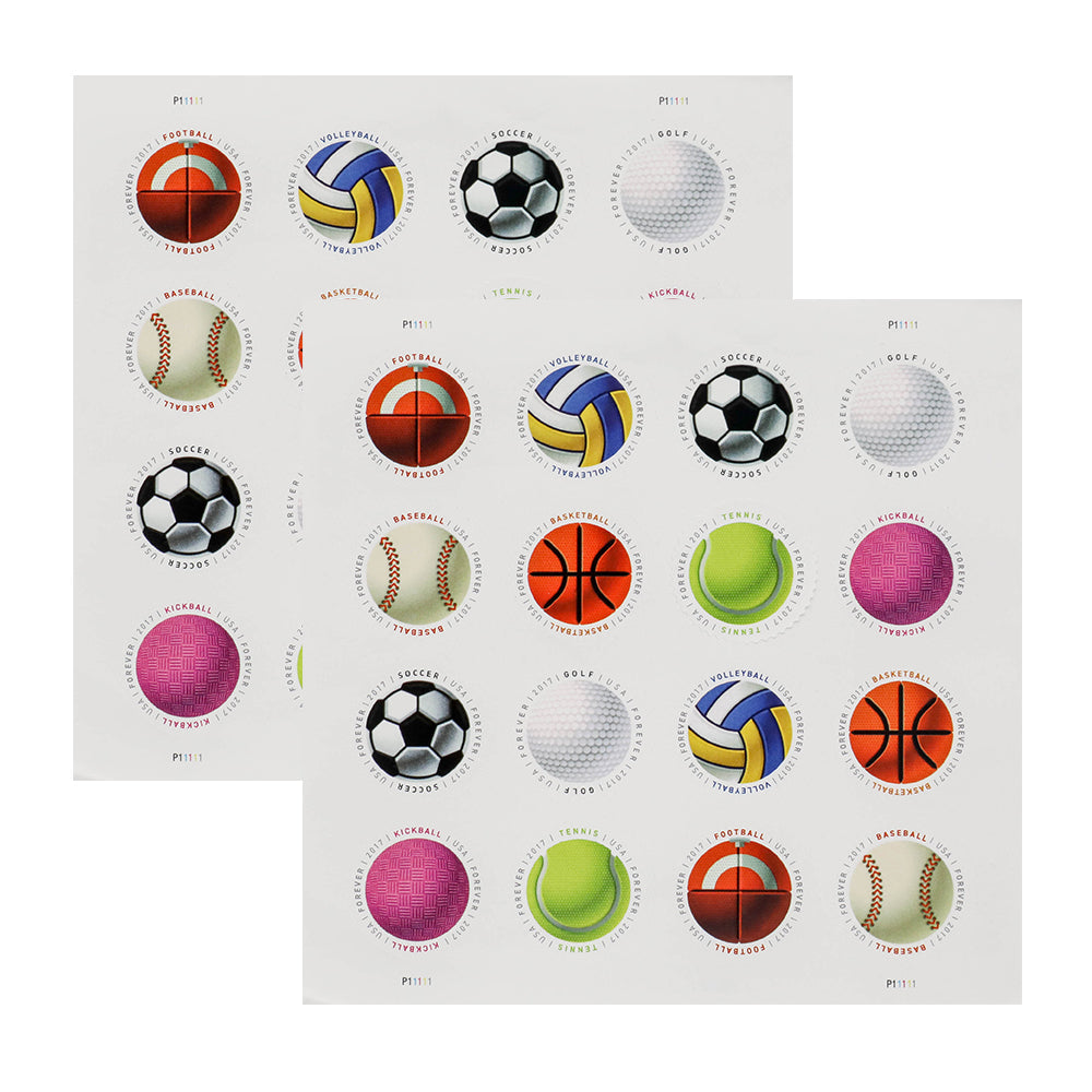 100Pcs 2017 US Have a ball Forever Stamps