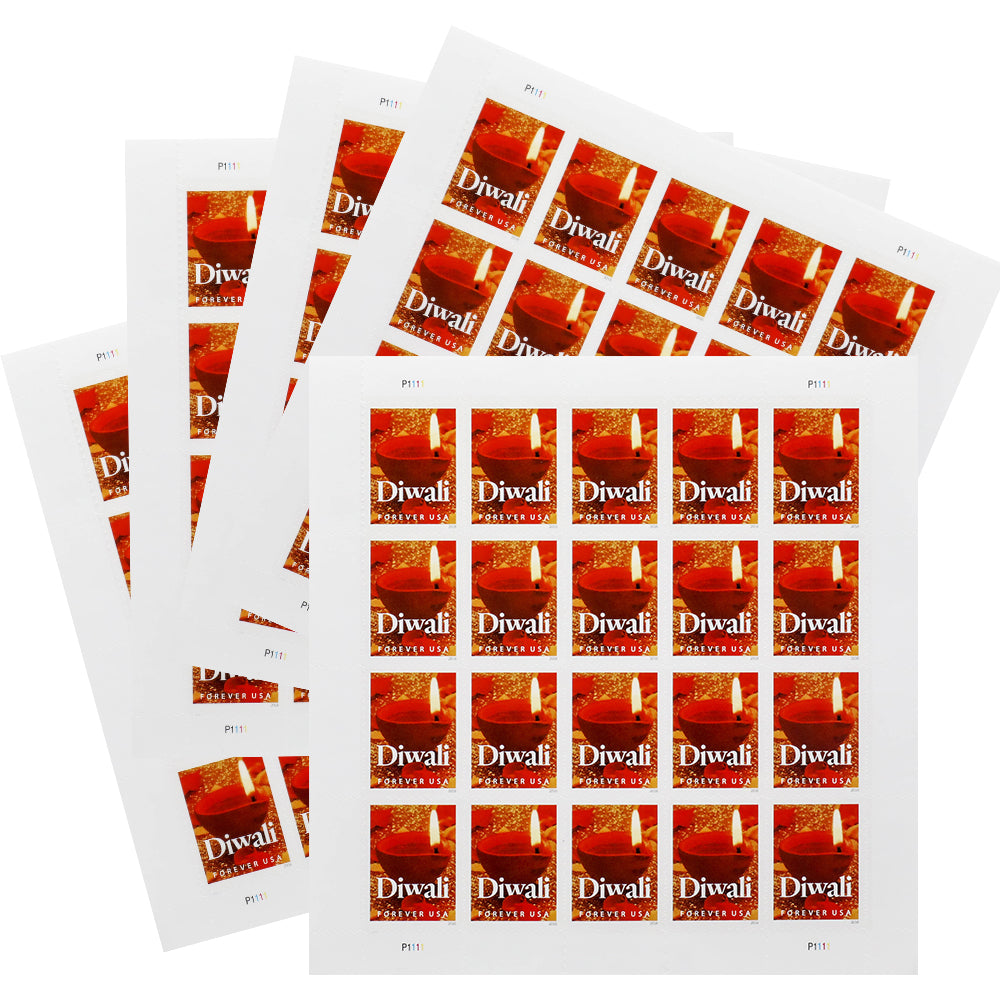 100Pcs 2016 US Diwali Celebration First Class Postage Stamps