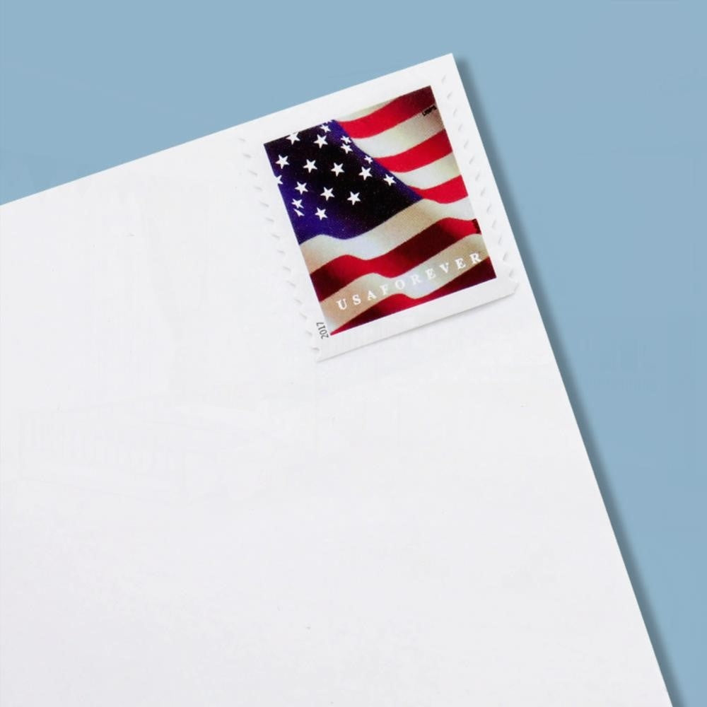 100Pcs Booklet 2017 US Flag Forever First-Class Rate Stamps