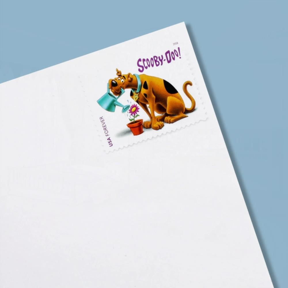 60Pcs 2018 US FirstClass Scooby-Doo Forever Stamps Panes