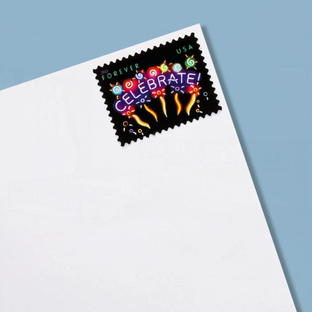 100Pcs 2011 US Wedding CELEBRATE Forever Stamps