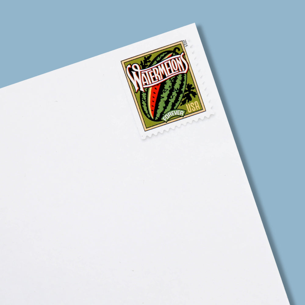 100Pcs 2015 US Summer Harvest Forever Stamps