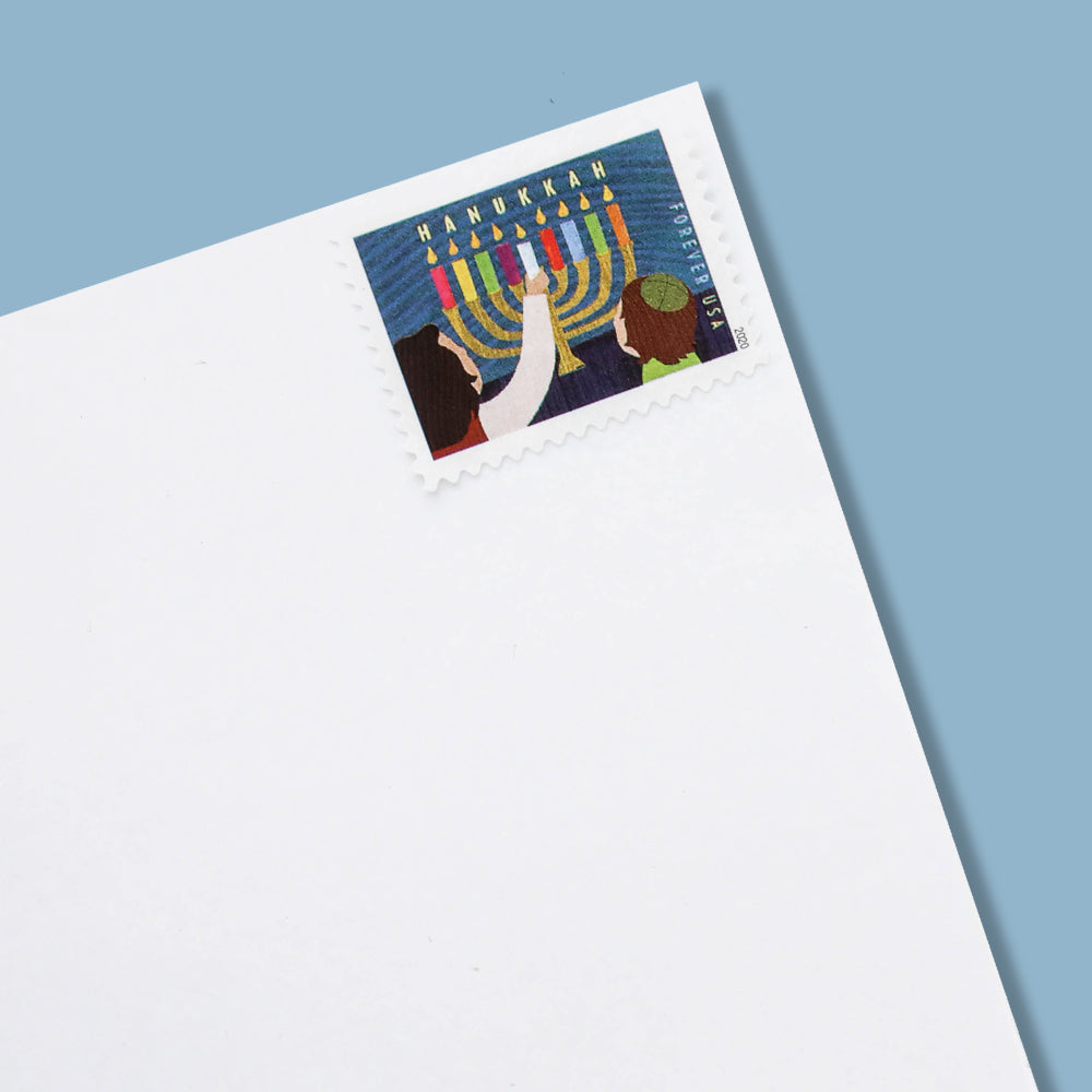 100Pcs 2020 US Hanukkah Forever Stamps