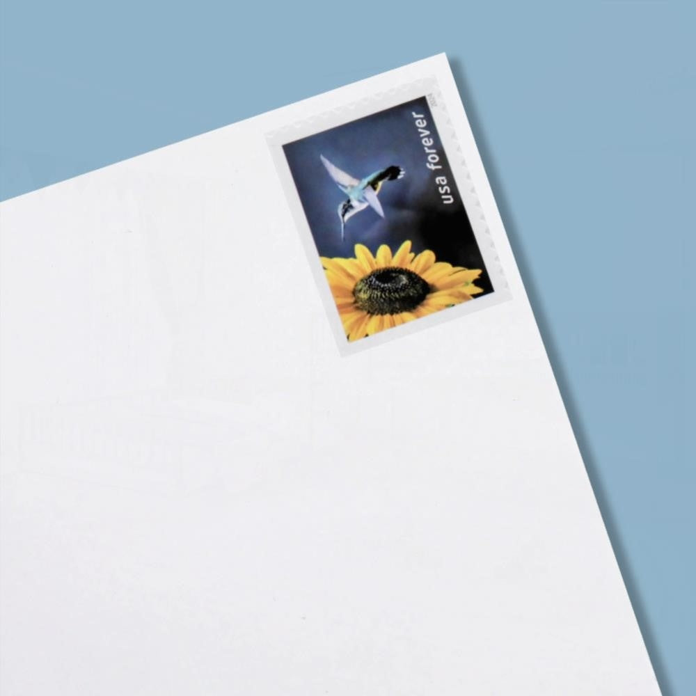 100Pcs 2024 Garden Delights Forever First Class Postage Stamps