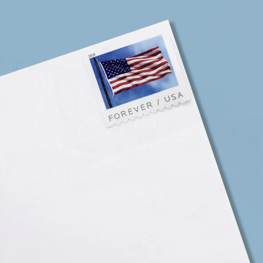 100Pcs 2019 U.S. Flag Forever Stamps Booklet